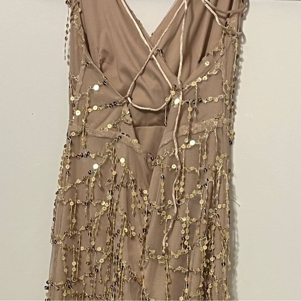 Gold Bridesmaid Dress